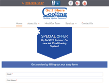 Tablet Screenshot of gulfshorecooling.com
